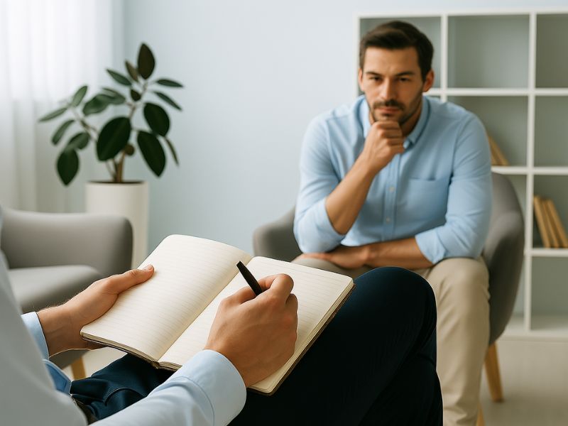 Consultas psiquiátricas para adultos